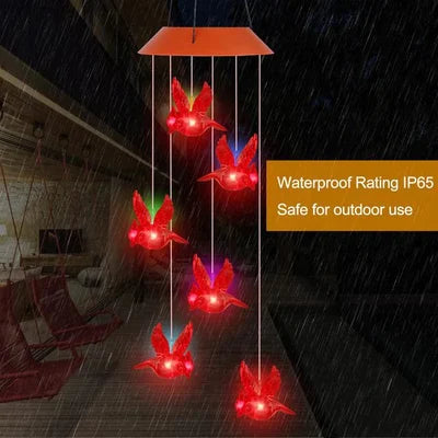 Solar Kardinal Windspiel Licht